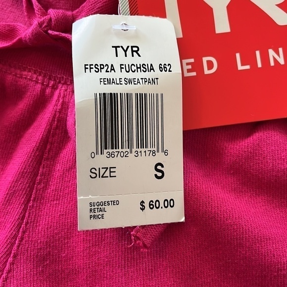 TYR | Fuchsia Sweatpants - Women size Small. NWTS Barbie Core - Picture 5 of 9